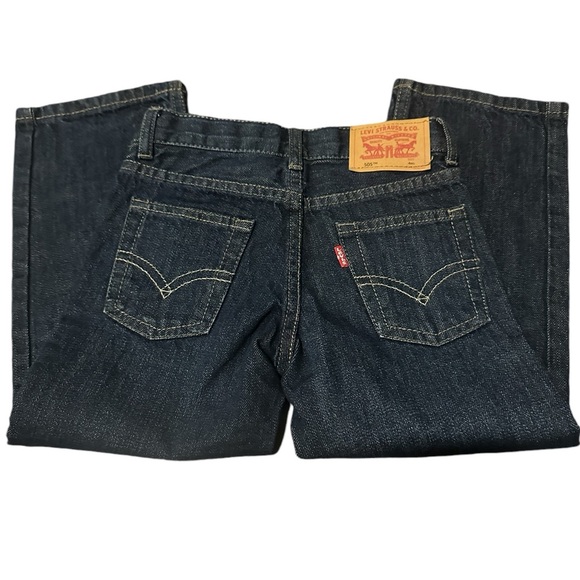 Levi’s 505 denim jeans in a kids size 4.   NWOTS - Picture 1 of 5
